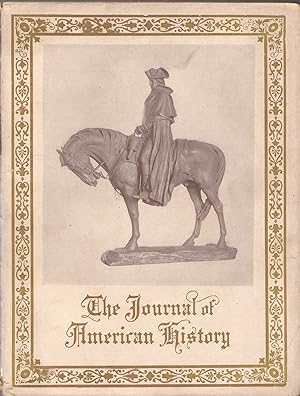 A Vintage Issue of the Journal of American History for April May June 1914