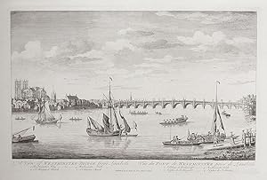 A View of Westminster Bridge from Lambeth / Vüe du Pont de Westminster, prise de Lambert