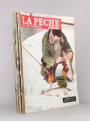 La pêche et les poissons ( année 1967 complète, lot de 12 numéros, du n° 261 de janvier au n° 272...