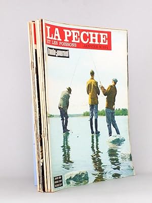 La pêche et les poissons ( année 1964, 25e année, lot de 12 numéros, du n° 224 de janvier au n° 2...