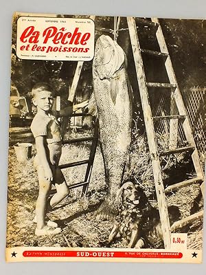 La pêche et les poissons ( année 1960, 21e année, lot 12 de numéros, du n° 172 de janvier au n° 1...
