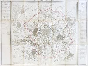 [Map of Paris]. Département de la Seine