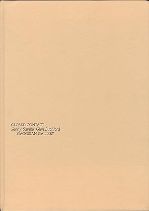 Jenny Saville and Glen Luchford: Closed Contact, Limited Edition (No Print) [SIGNED]