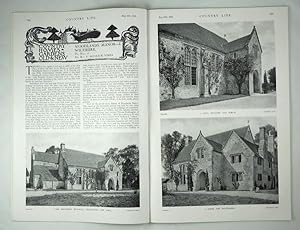 Original Issue of Country Life Magazine Dated May 10th 1924 with a Main Feature on Woodlands Mano...
