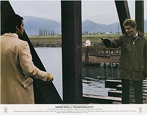 Russian Roulette (Collection of 6 British lobby cards for the 1975 film)