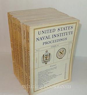 United States Naval Institute Proceedings 1943, Volume 69, Complete, Numbers 479-490
