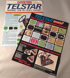 1977 COLECO Telstar Video Game System Promotional Flyer