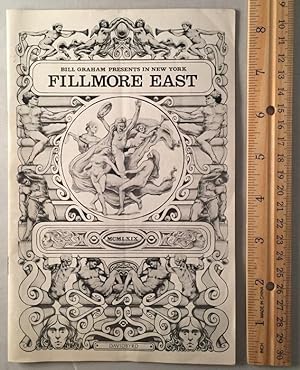 Original Fillmore East Program for October 20-25, 1969 (THE FIRST FULL PERFORMANCE OF 'TOMMY' BY ...