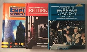 FIRST PRINTING COMPLETE SET Star Wars, The Empire Strikes Back & Return of the Jedi STEP-UP MOVIE...