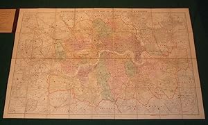 Stanford's New Two Inch Map of London and Its Environs [ Municipal Edition ]