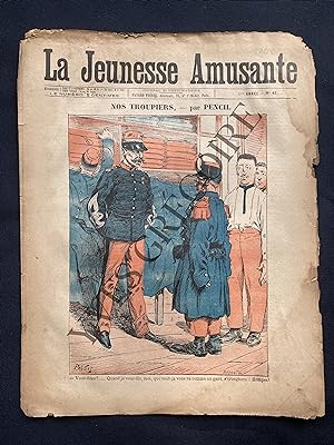 LA JEUNESSE AMUSANTE-1ère ANNEE-N°42-COUVERTURE DE PENCIL