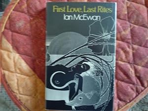 First Love, Last Rites (signed author slip)
