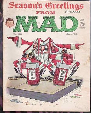 Mad Magazine No 68 January 1962