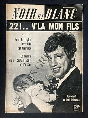 NOIR ET BLANC-N°948-1 MAI 1963-JEAN PAUL BELMONDO