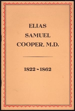Elias Samuel Cooper 1822-1862