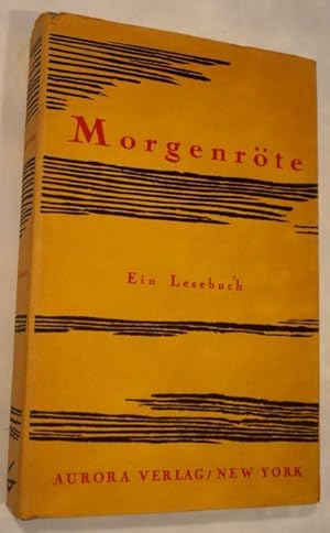 Morgenröte.Ein Lesebuch.