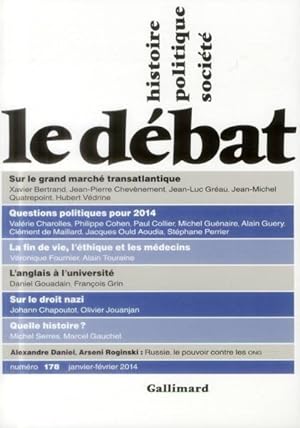 revue Le Débat N.178