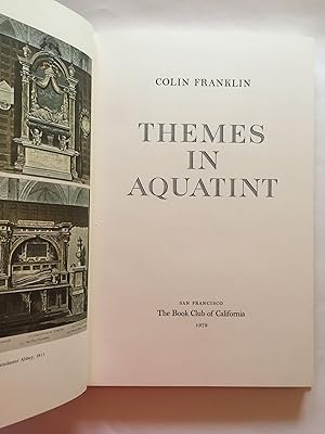Themes in Aquatint