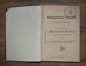 Dictionnaire Français-Russe étymologique et comparé.