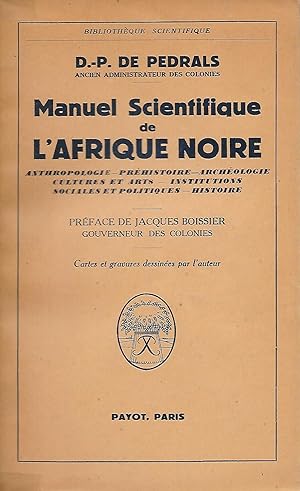 Manuel Scientifique de l'Afrique Noire.
