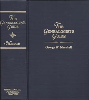 The Genealogist's Guide: Reprinted from the Last Edition of 1903 with a New Introduction by Antho...