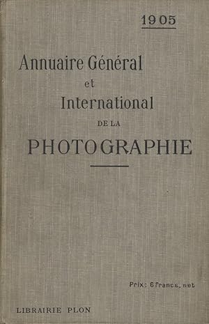 ANNUAIRE GÉNÉRAL ET INTERNATIONAL DE LA PHOTOGRAPHIE