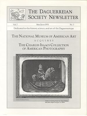 THE DAGUERREIAN SOCIETY NEWSLETTER