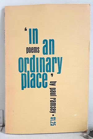 In an Ordinary Place - Poems - signiert