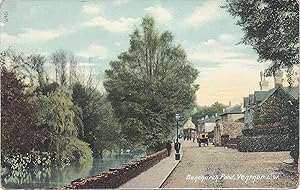 Bonchurch Pond, Ventnor, Isle of Wight, Great Britain, Early Postcard, Unused