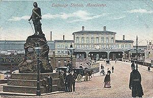 Great Britain: Exchange Station, Manchester, Very Early Postcard, unused
