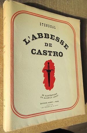 L'Abbesse de Castro - Illustrations de Maurice Leroy [ + Suites des illustrations ]