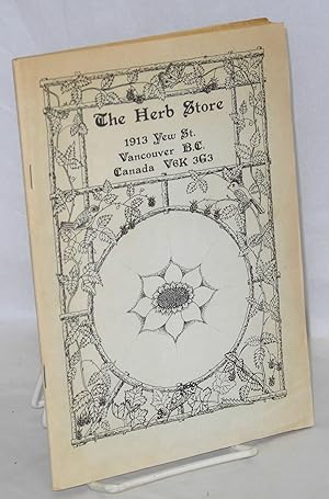 The Herb Store [trade catalog]