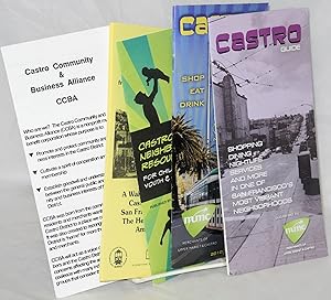 Five Castro District guides and brochures