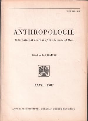 Anthropologie / XXV: 1 -1987