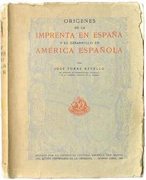 Origenes de la Imprenta en España y su desarrollo en America Española