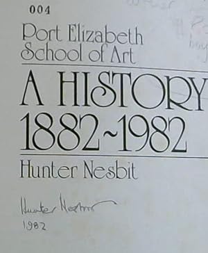 Port Elizabeth School of Art: A history, 1882-1982