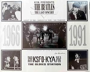 The Beatles (Last Concert at Candlestick Park, San Francisco) (Aug. 29, 1966)