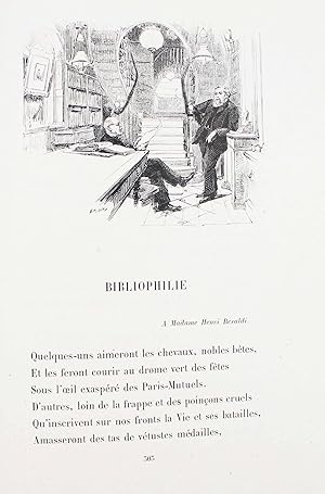 Poèmes parisiens. Illustrations de Ch. Jouas gravées sur bois par H. Paillard