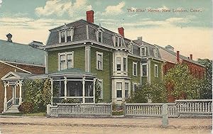 The Elks' Home, New London, Connecticut, early postcard, unused
