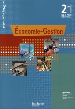 économie-gestion ; 2nde professionnelle bac pro industriels ; livre de l'élève (édition 2010)