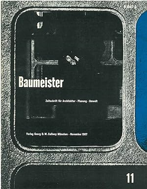 Baumeister. Zeitschrift fur Architectur. November 1967