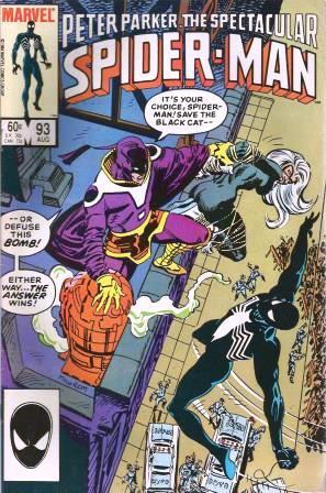 Peter Parker, The Spectacular Spider-Man: Vol 1 #93 - August 1984