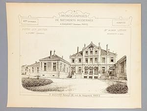Monographies de Bâtiments Modernes - Hospice Guy Gautier à Cognac (Charente), Mr. Alfred Leroux A...
