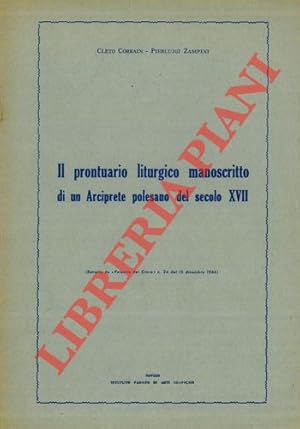 Il prontuario liturgico manoscritto di un Arciprete polesano del secolo XVII.