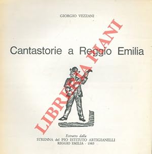 Cantastorie a Reggio Emilia.