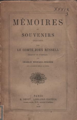 Mémoires et souvenirs 1813-1873