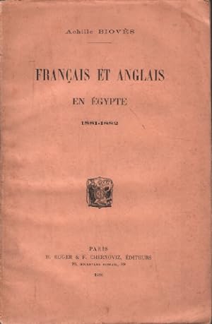 Français et anglais en egypte 1881-1882