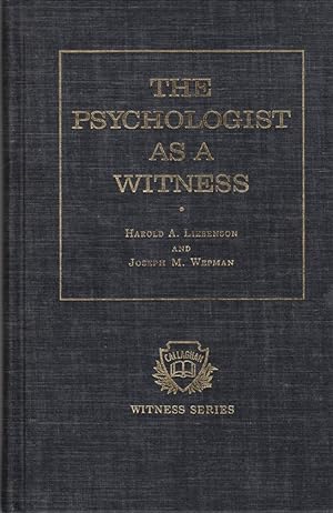 The Psychologist as a Witness