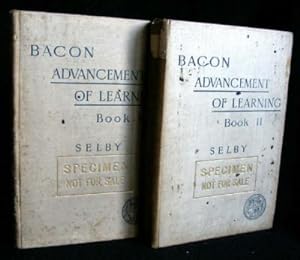 The Advancement Of Learning : 2 Volumes