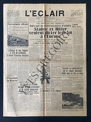 L'ECLAIR-N°22590-SAMEDI 30 SEPTEMBRE 1939